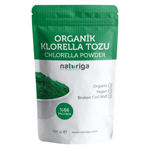 NATURİGA Organik Klorella Tozu 100g