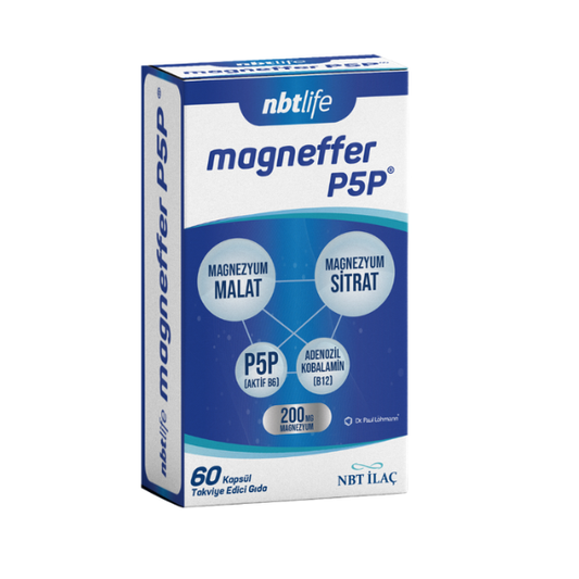 NBT İLAÇ Nbt Life Magneffer P5P 60 Kapsül