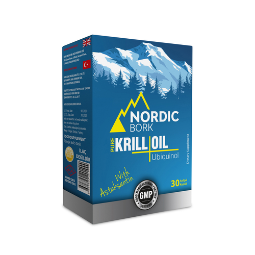 Nordic Bork Krill Oil + Q10 30 Softjel