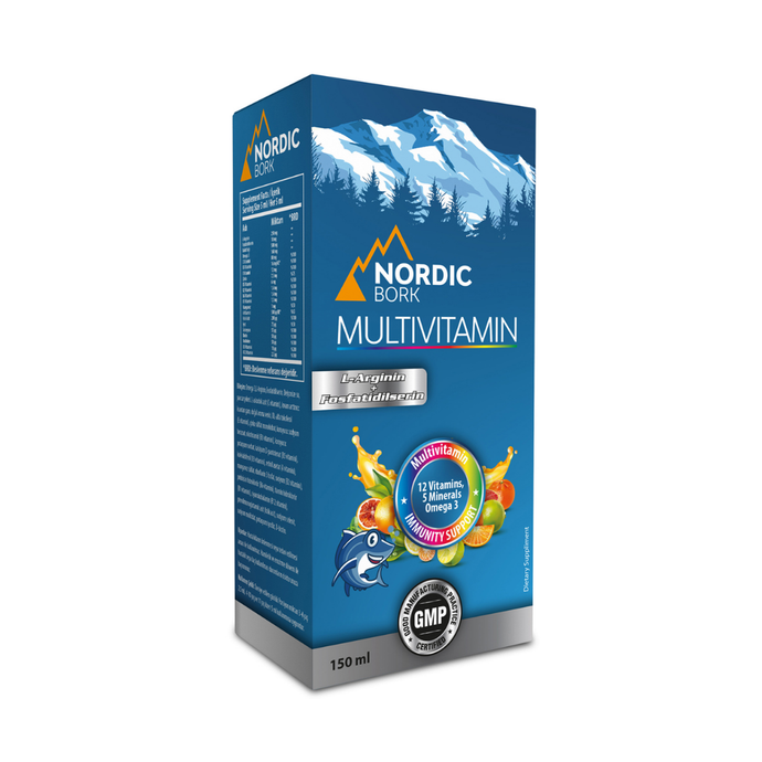 NORDİC BORK Multivitamin Şurup 150ml