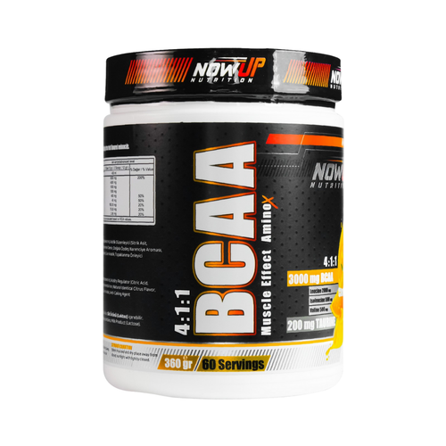 NOWUP Bcaa 4:1:1 Muscle Effect Amino Asit Narenciye Meyveleri Aromalı 360g