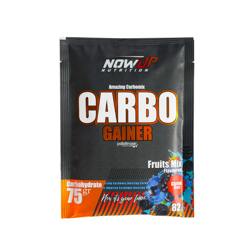 NOWUP Carbo Gainer Most Effective Carbomix Karışık Meyve 80g 30 Adet Tekli Saşe 