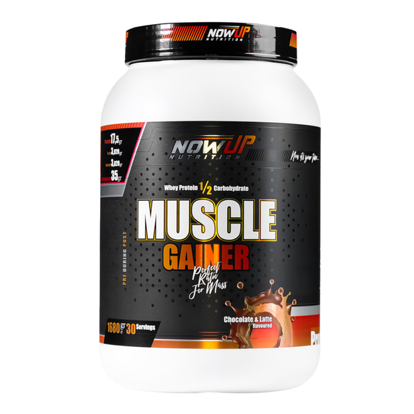 NOWUP NUTRİTİON Muscle Gainer Çikolatalı Latte Aromalı 1680g