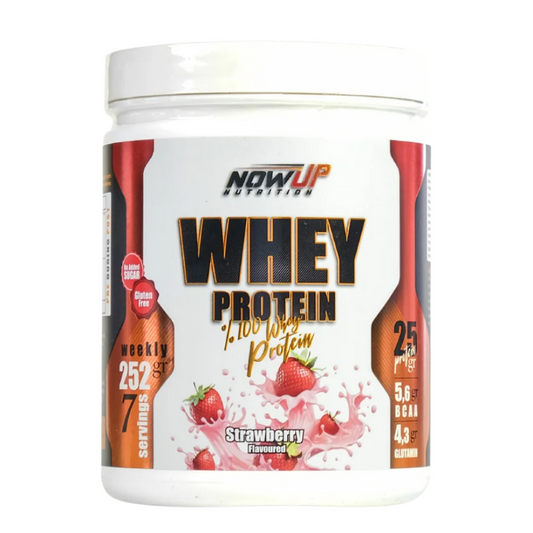 NOWUP NUTRİTİON %100 Whey Protein Strawberry 252g