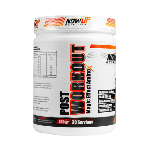 NOWUP Post Workout Magic Effect Amino Asit Çilek Aromalı 360g