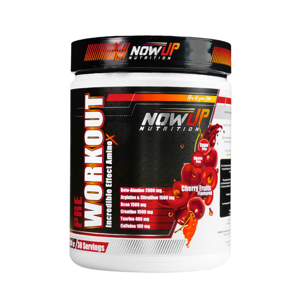 NOWUP NUTRİTİON Pre Workout Incredible Effect Amino Asit Kiraz Aromalı 360g