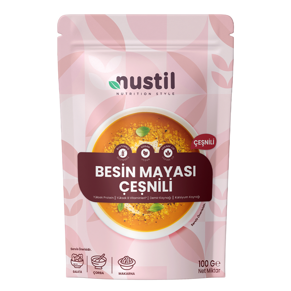 NUSTİL Besin Mayası - Çeşnili 100g