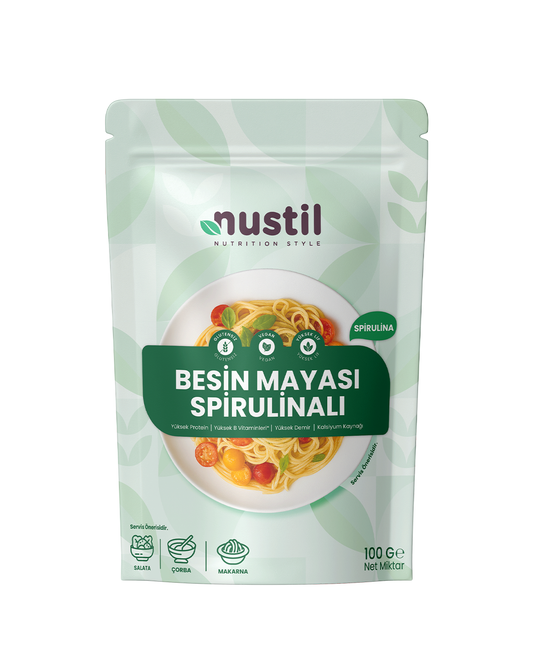 NUSTİL Besin Mayası - Spirulinali 100g