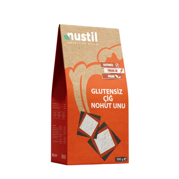 NUSTİL Glutensiz Çiğ Nohut Unu 300g