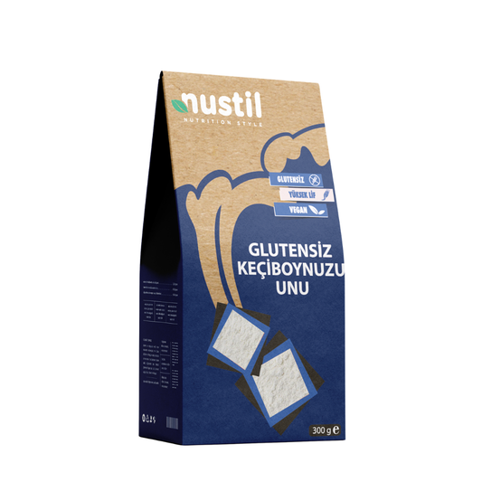 NUSTİL Glutensiz Keçiboynuzu Unu 300g