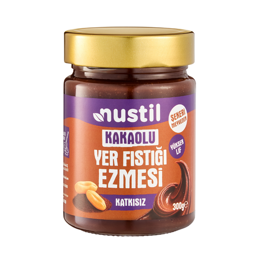NUSTİL Kakaolu Yer Fıstığı Ezmesi 300g