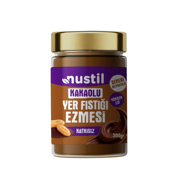 NUSTİL Kakaolu Yer Fıstığı Ezmesi 300g