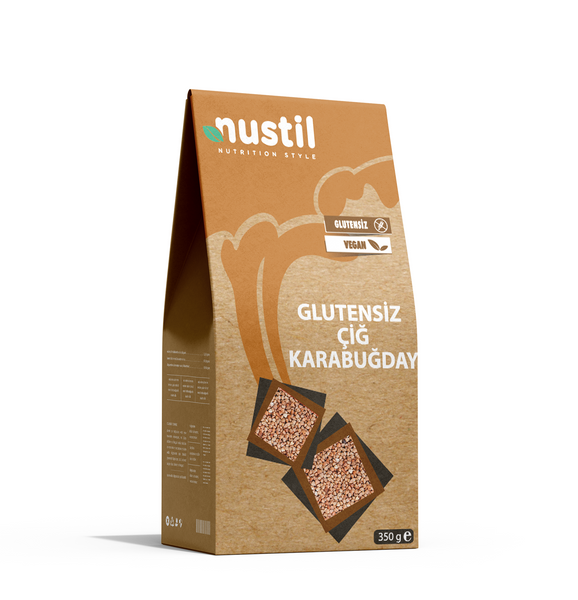 NUSTİL Glutensiz Çiğ Karabuğday 350g