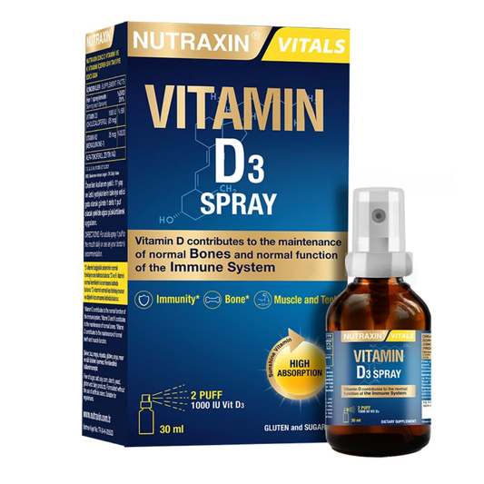 NUTRAXİN D3 Vitamini - Gıda Takviyesi Sprey