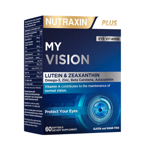 NUTRAXIN My Vision Eyes Vitamin 60 Soft Jel