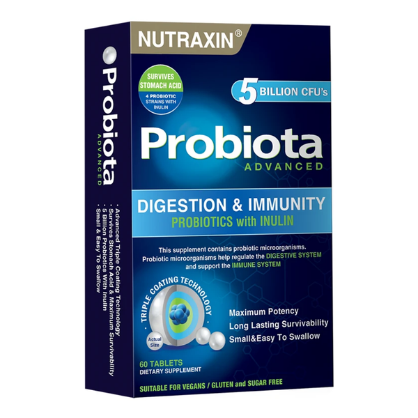 NUTRAXİN Probiota Advanced - Probiyotik Takviyesi 60 Tablet