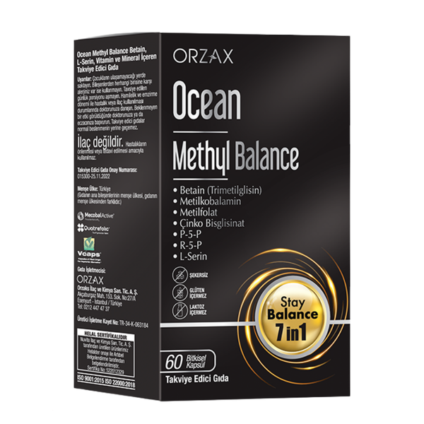 ORZAX Ocean Methyl Balance 30 Kapsül