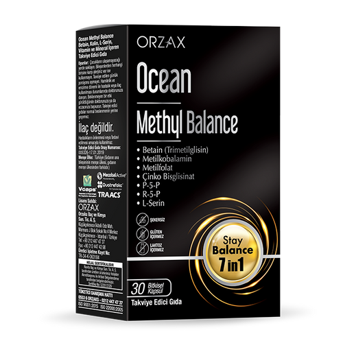 ORZAX Ocean Methyl Balance 7in1 30 Kapsül