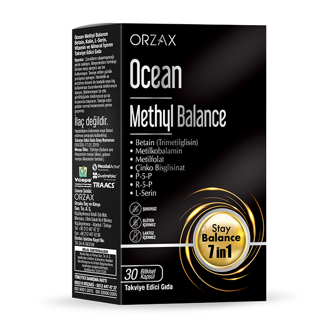 ORZAX Ocean Methyl Balance 7in1 30 Kapsül