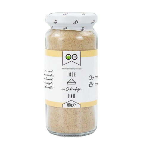 OG NATURAL İğde ve Çekirdeği Unu 80g