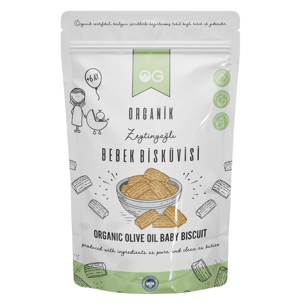 OG NATURAL Organik Bebek Bisküvisi 300g +6 Ay