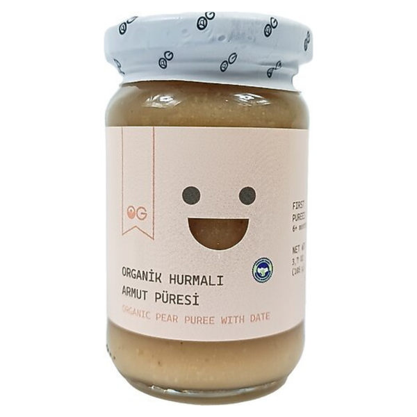 OG NATURAL Organik Hurmalı Armut Püresi 105g