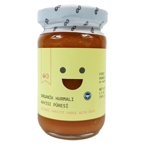 OG NATURAL Organik Hurmalı Kayısı Püresi 105g