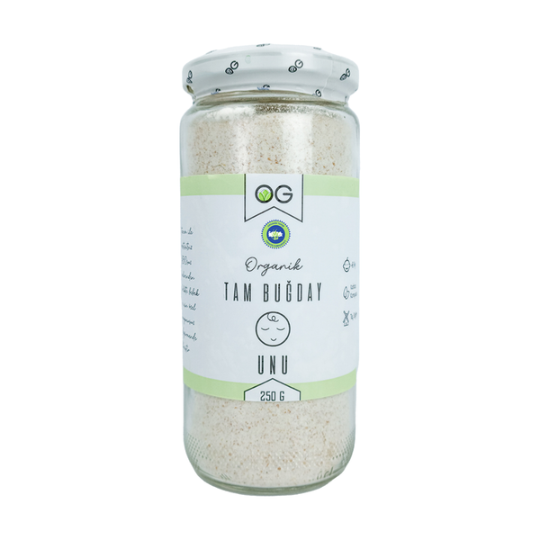 OG NATURAL Organik Tam Buğday Unu 250g