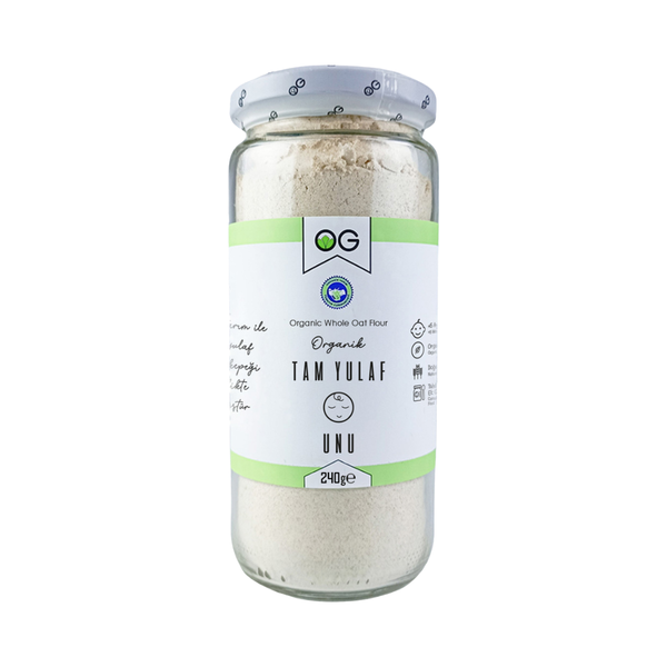 OG NATURAL Organik Tam Yulaf Unu 240g