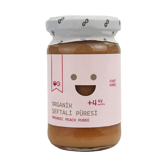 OG NATURAL Organik Şeftali Püresi 100g