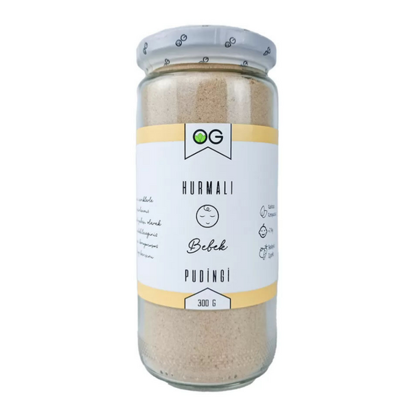 OG NATURAL Hurmalı Bebek Pudingi 300g +7 Ay