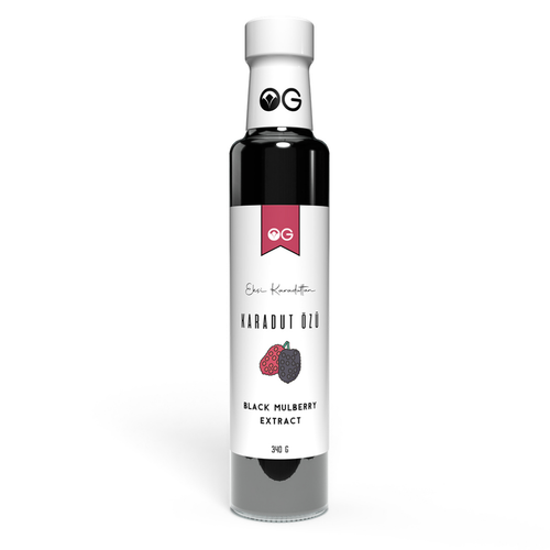 OG NATURAL Soğuk Sıkım Karadut Özü 340g