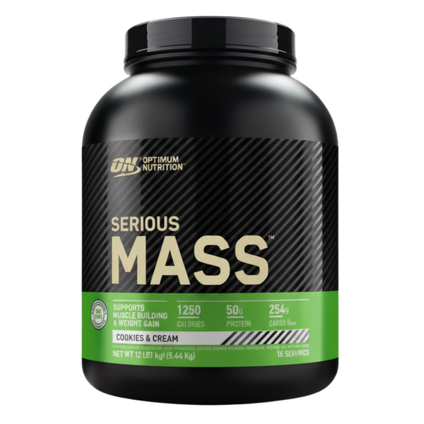 OPTIMUM NUTRITION Serious Mass Gainer Cookies & Cream 2721g