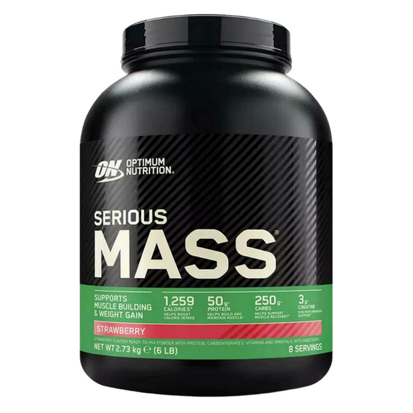OPTIMUM NUTRITION Serious Mass Gainer Çilek 2721g