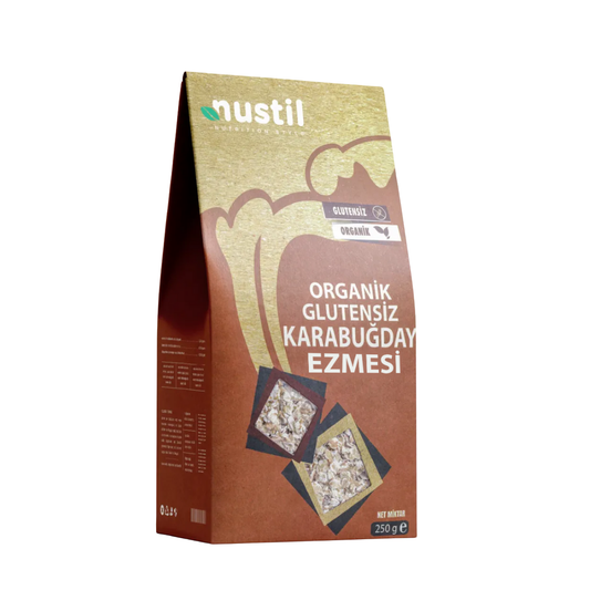 NUSTİL Organik Karabuğday Ezmesi 250g