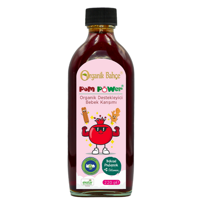 ORGANİK BAHÇEM PomPower Organik Destekleyici Bebek Karışımı 220g