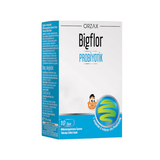 ORZAX Bigflor Probiyotik 10 Saşe