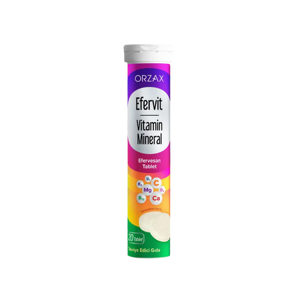 ORZAX Efervit Multivitamin 20 Efervesan Tablet