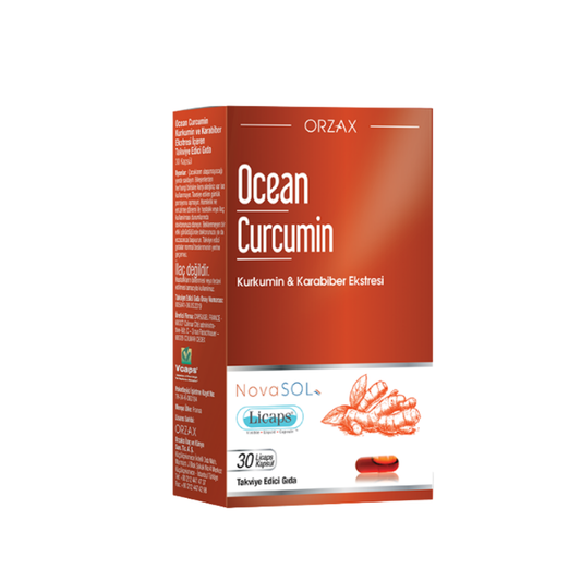 ORZAX Ocean Curcumin 30 Kapsül