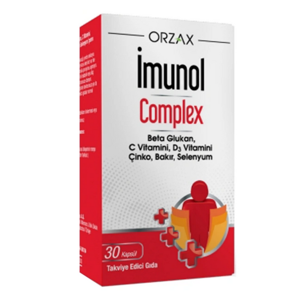 ORZAX Ocean İmunol Complex Takviye Edici Gıda 30 Kapsül