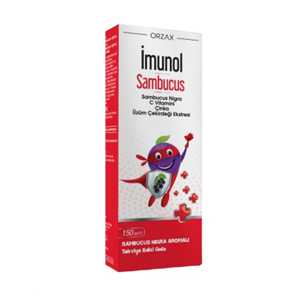 ORZAX Ocean İmunol Sambucus Şurup 150ml