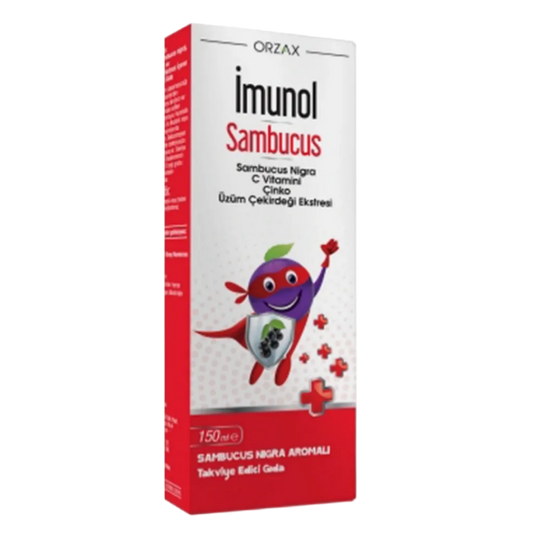 ORZAX Ocean İmunol Sambucus Şurup 150ml