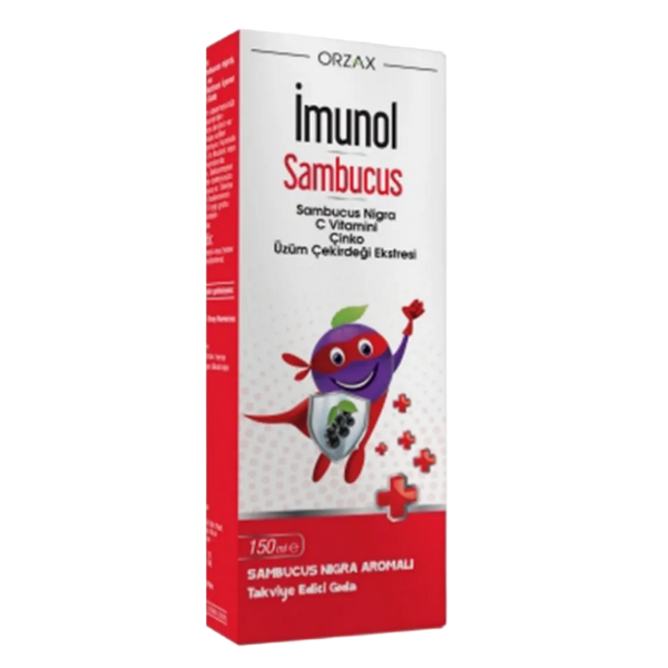 ORZAX Ocean İmunol Sambucus Şurup 150ml
