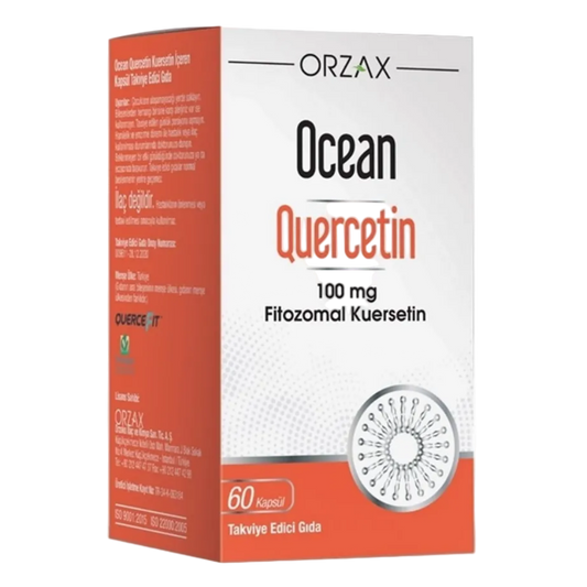 ORZAX Ocean Liposomal Quercetin 100 mg 60 Kapsül