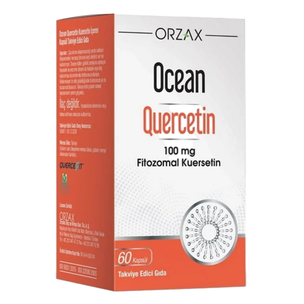 ORZAX Ocean Liposomal Quercetin 100 mg 60 Kapsül