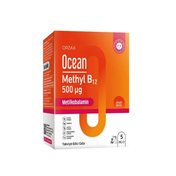 ORZAX Ocean Methyl B12 500 µg 5 ml