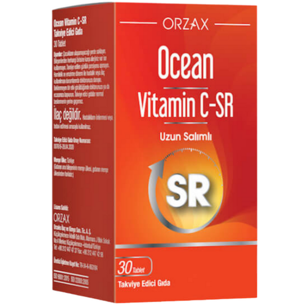 ORZAX Ocean Vitamin C-SR 30 Tablet