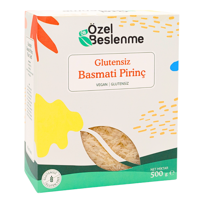 ÖZEL BESLENME Glutensiz Basmati Pirinç 500g
