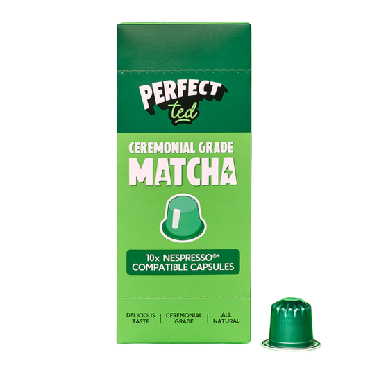 PERFECT TED Orijinal Matcha Nespresso Uyumlu Kapsüller 10 Adet