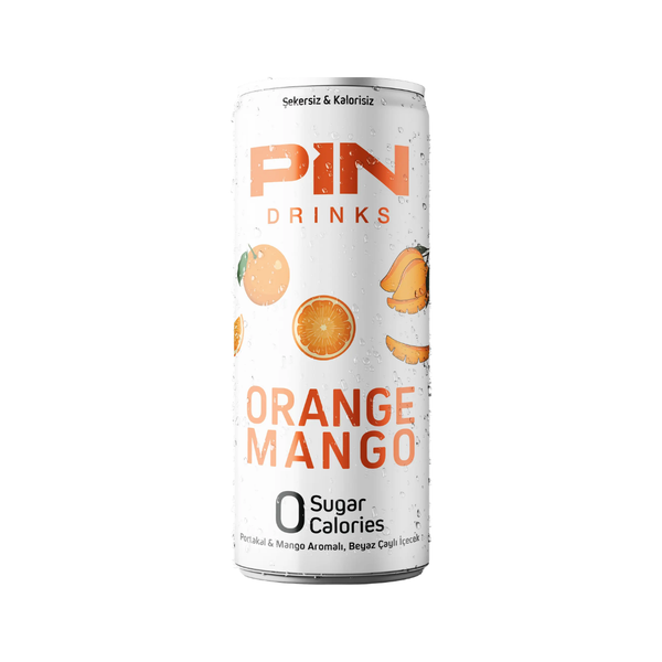 PİN Orange Mango Teneke Kutu 250ml